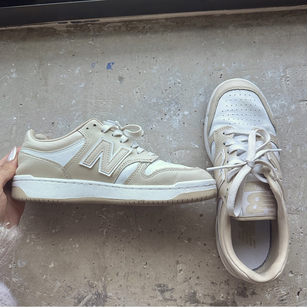 New Balance 480 Beige Women Size 9